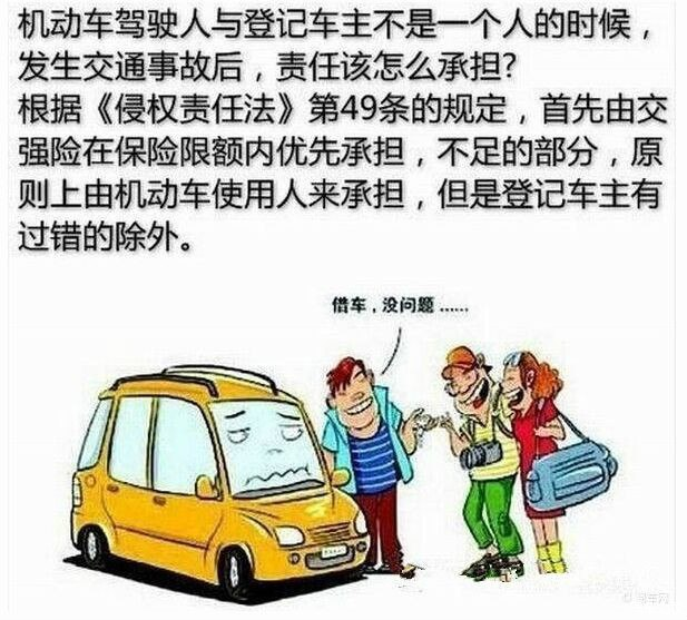 借车给别人，出现事故了怎么办？